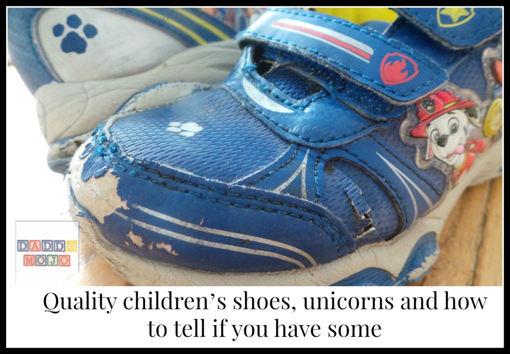 Quality children’s shoes, unicorns and how to tell if you have some