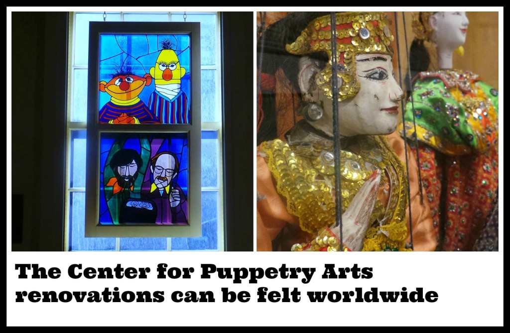 The Center for Puppetry Arts renovations can be felt worldwide