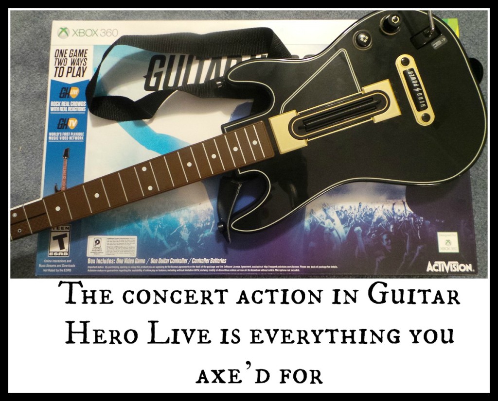 The concert action in Guitar Hero Live is everything you axe’d for