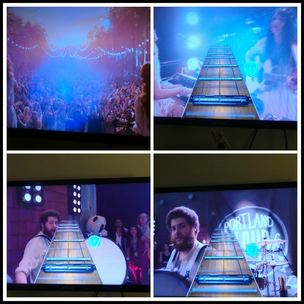 The concert action in Guitar Hero Live