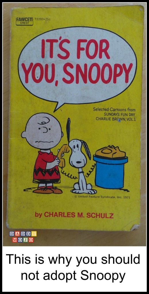 This is why you should not adopt Snoopy