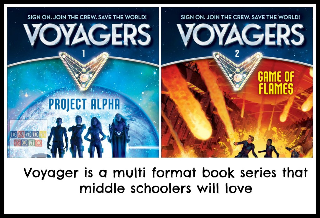 Voyager is a multi format book series that middle schoolers will love