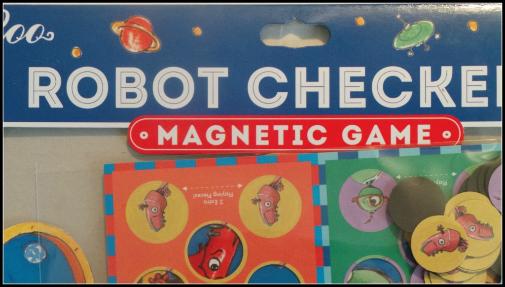 eeBoo has lots of 'those' toys, like Robot Checkers Magnetic Game