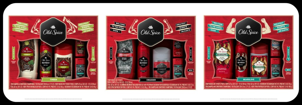 Get your smell on. Your good smelling self with these Old Spice Gift Sets