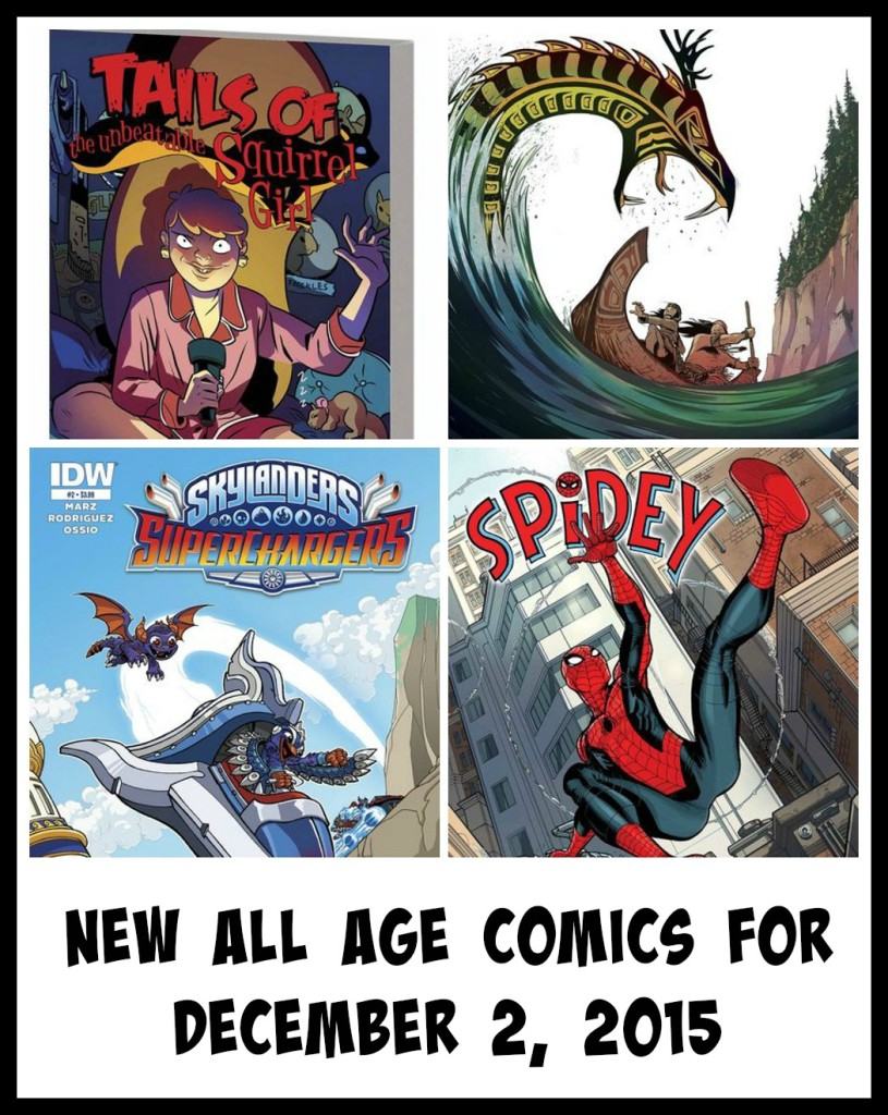 New all age comics for December 2, 2015, Spidey, Batman 66, Jim Henson's Storyteller Dragons, Skylanders