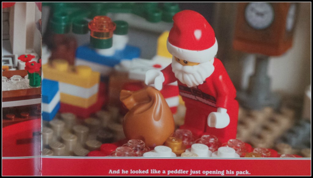 The Night Before Christmas A Brick Story, studly Santa 4