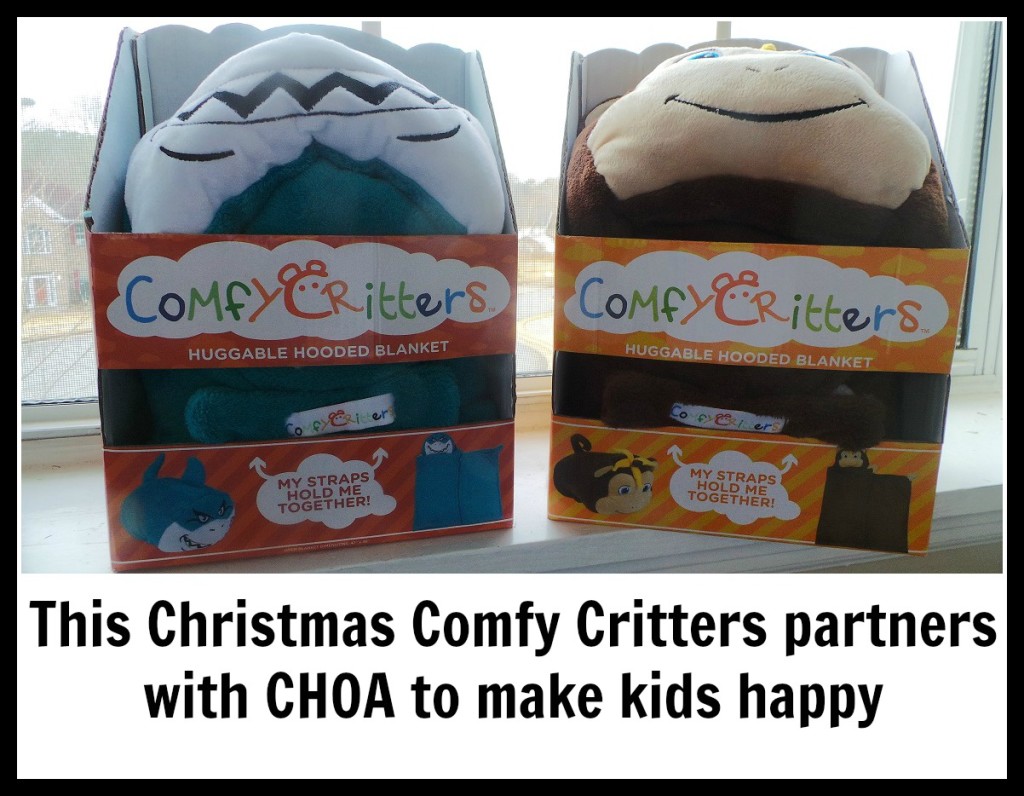 This Christmas Comfy Critters partners with CHOA to make kids happy