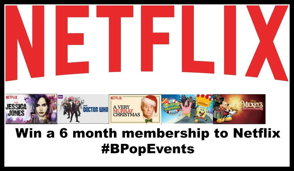 Win a 6 month membership to Netflix