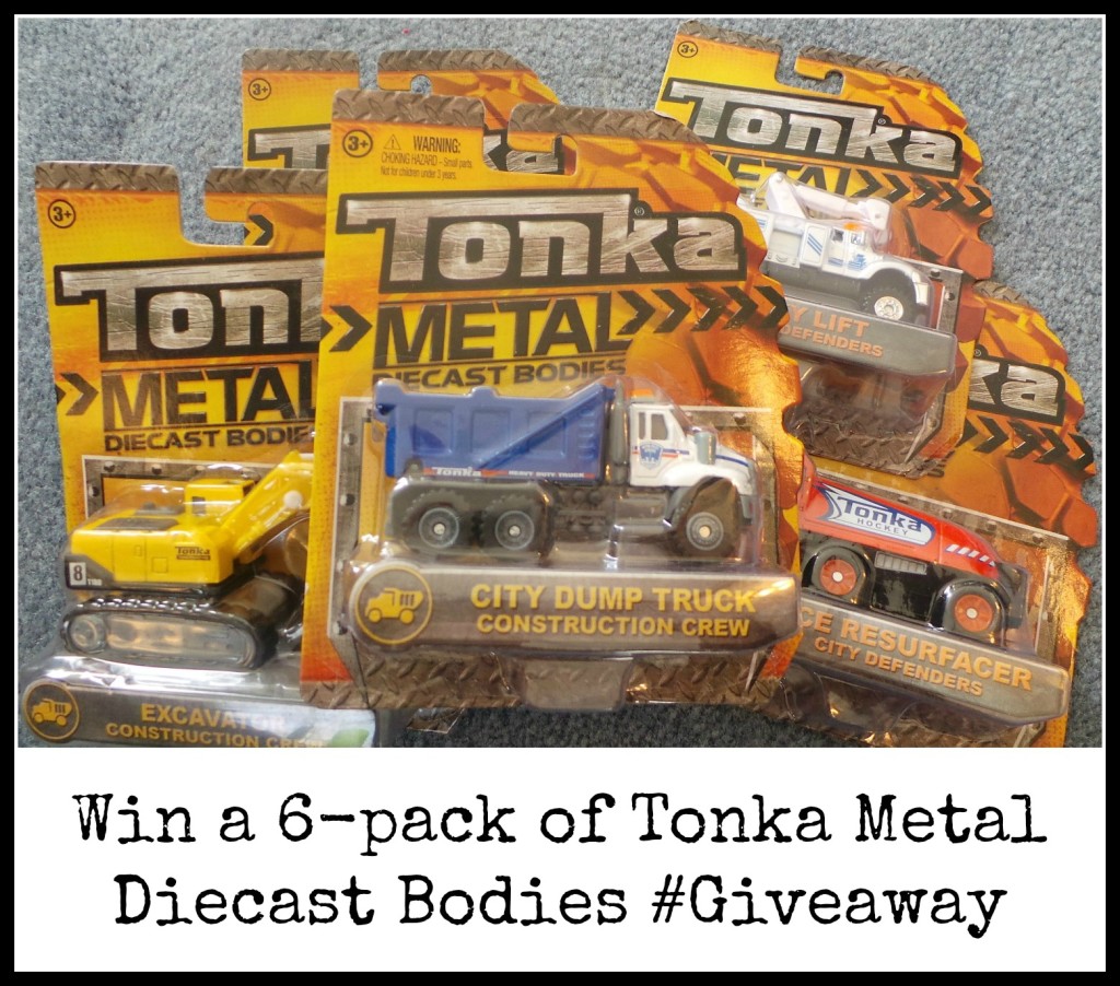 Win a 6-pack of Tonka Metal Diecast Bodies #Giveaway