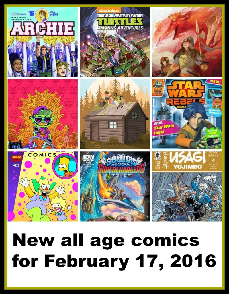 New all age comics, Simpsons, lumberjanes, jim Henson, star wars, comic