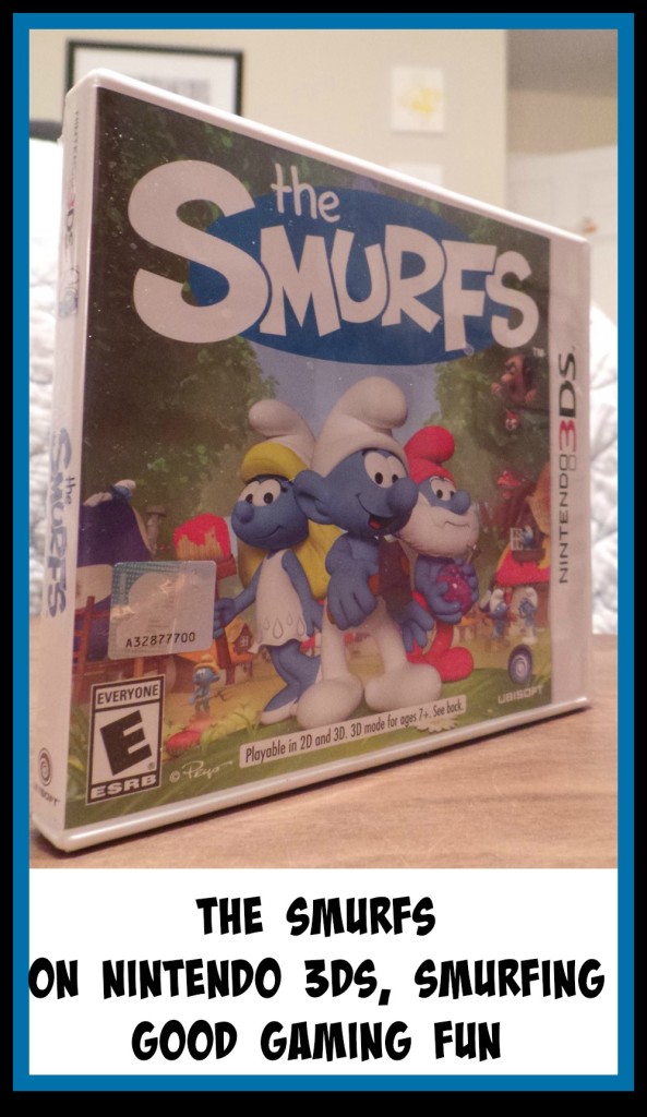 The Smurfs, Nintendo 3DS, mini-games, gamers, gaming