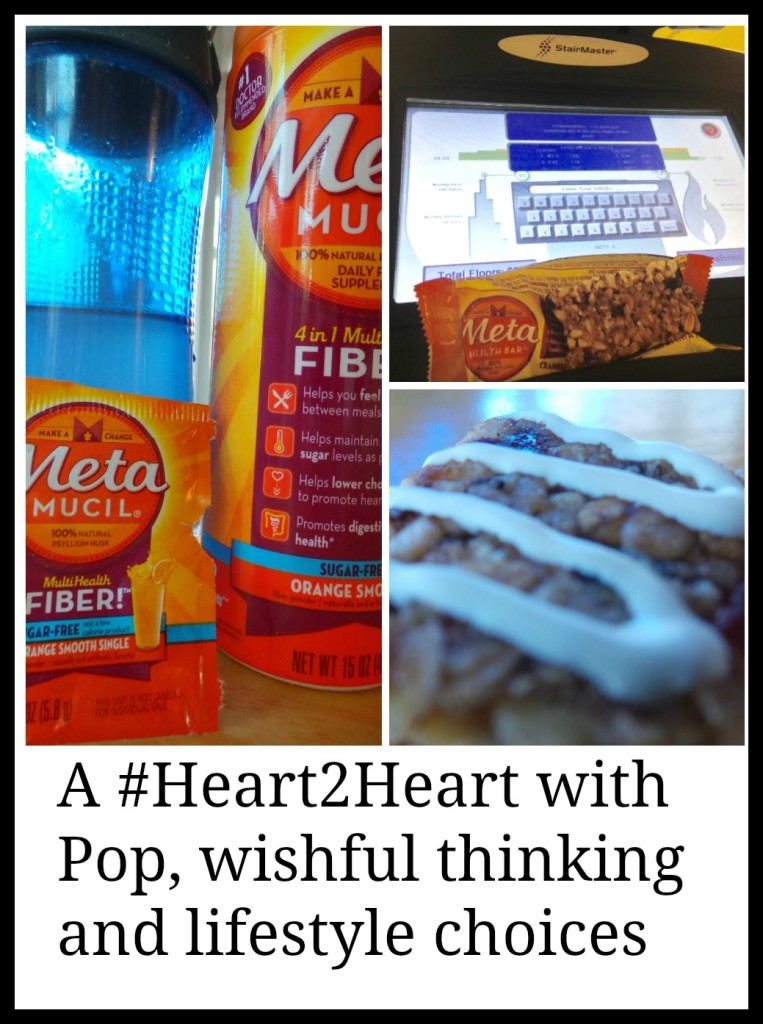 Meta, Metamucil, health bars, fiber, dad, heart2heart, father, health