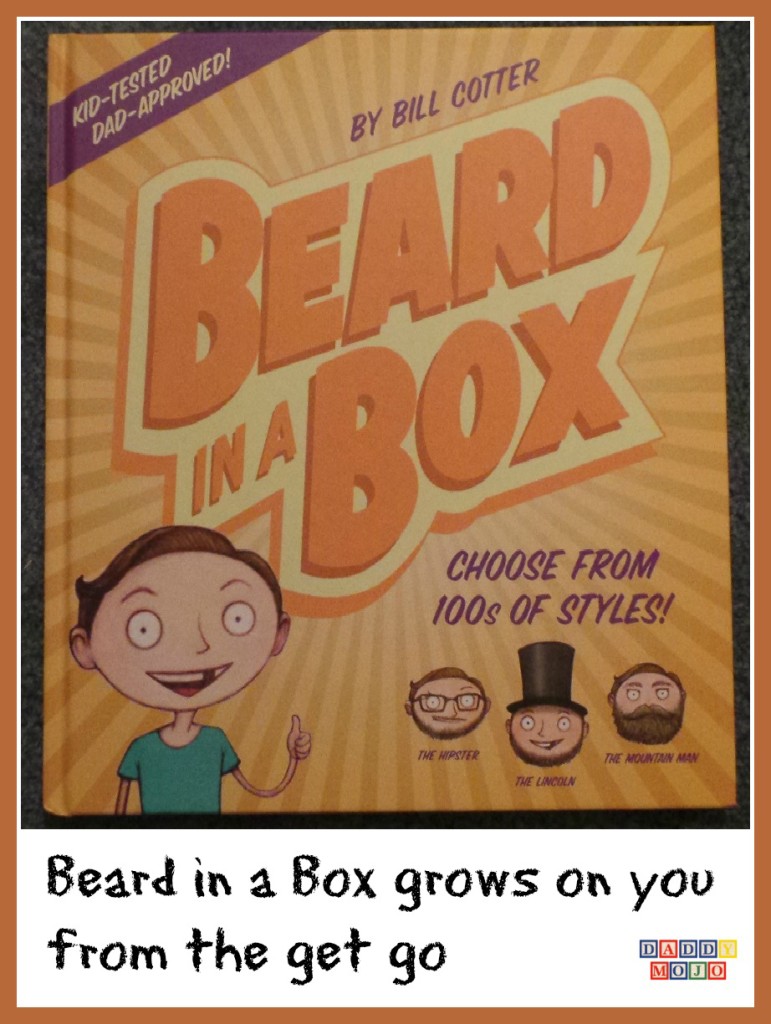 Beard In A Box, young readers, beard, bald, dad