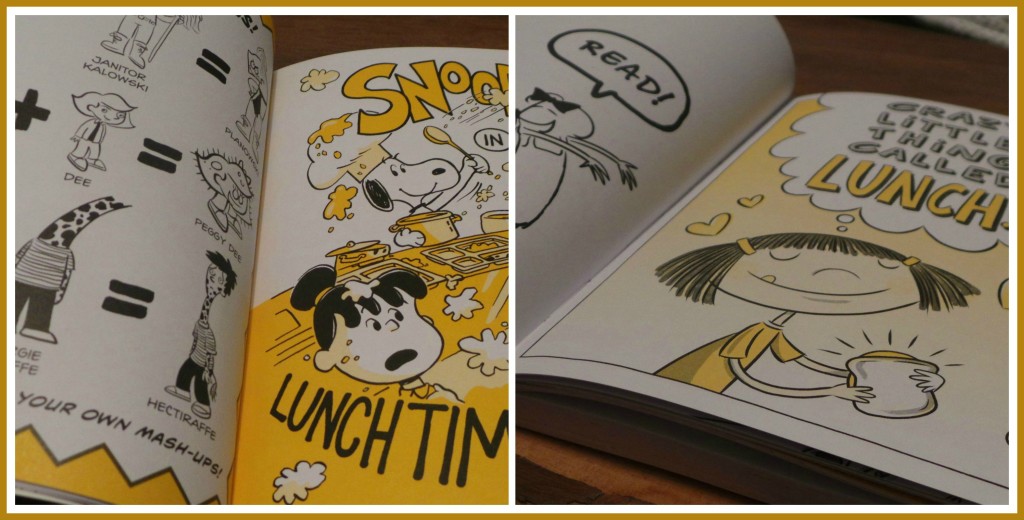 Comics Squad Lunch!, Peanuts, Babymouse, Nathan Hale, book, comics, 