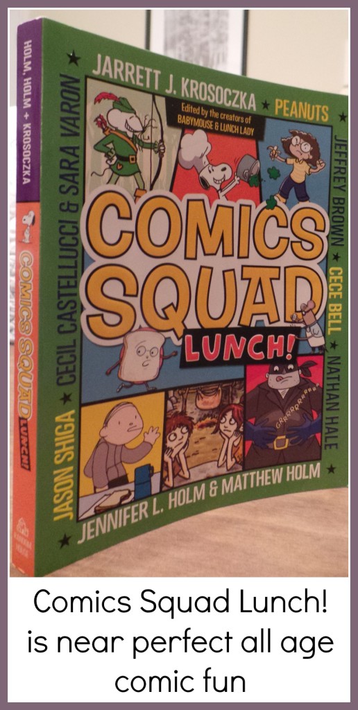 Comics Squad Lunch!, Peanuts, Babymouse, Nathan Hale, book, comics, 