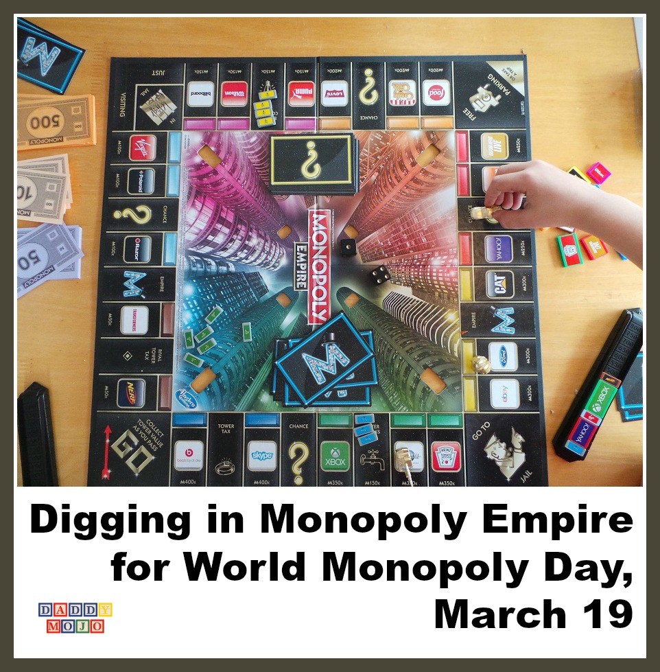 Digging in Monopoly Empire for World Monopoly Day, March 19