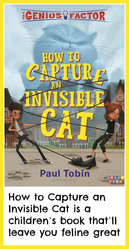 How to Capture an Invisible Cat, Paul Tobin, genius, dog, young reader, adventure time, children’s books