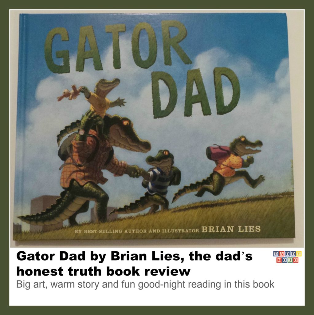 Gator Dad, good-night book, young reader, Brian Lies, heart, children