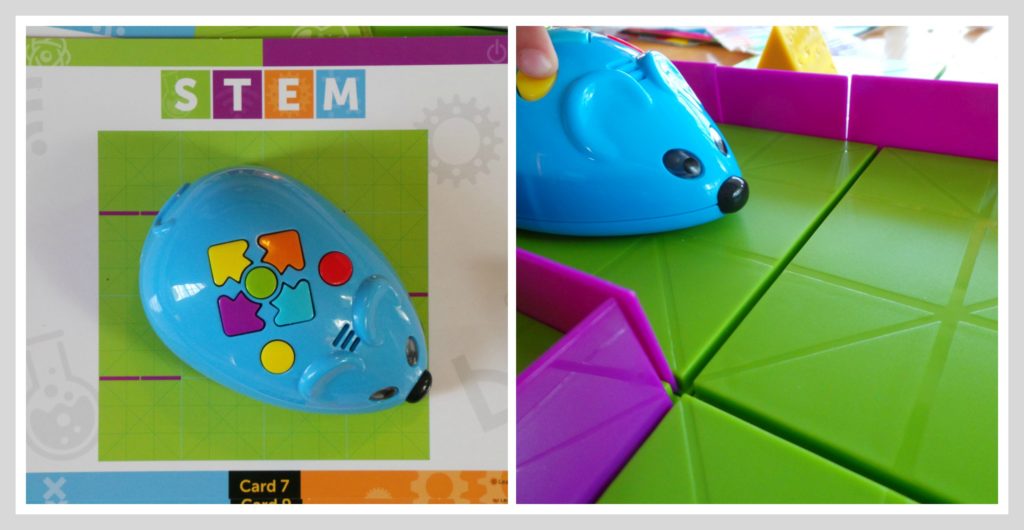 STEM, robot mouse, Learning Resources, programming, coding, activity set, Colby