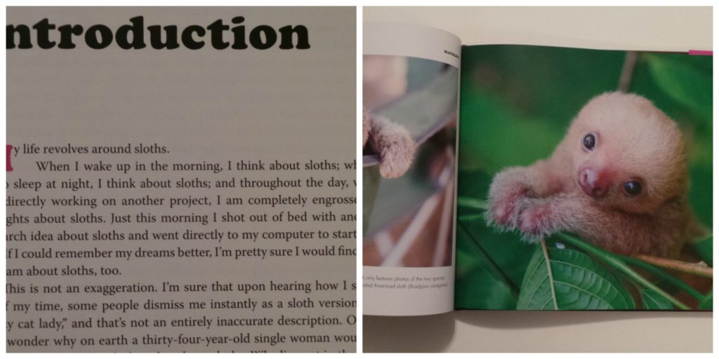 Images and words from Slothlove by Sam  Trull