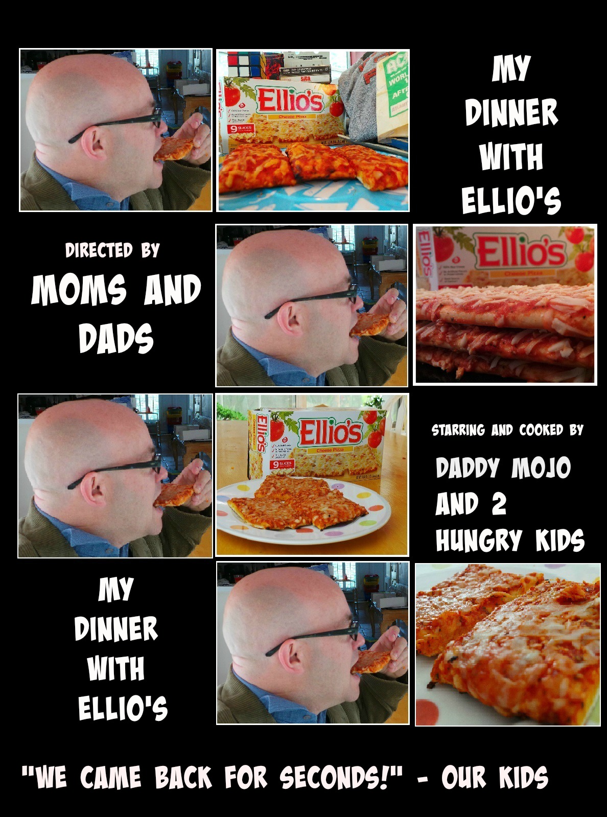 ellios pizza, my dinner with andre, pizza, dinner