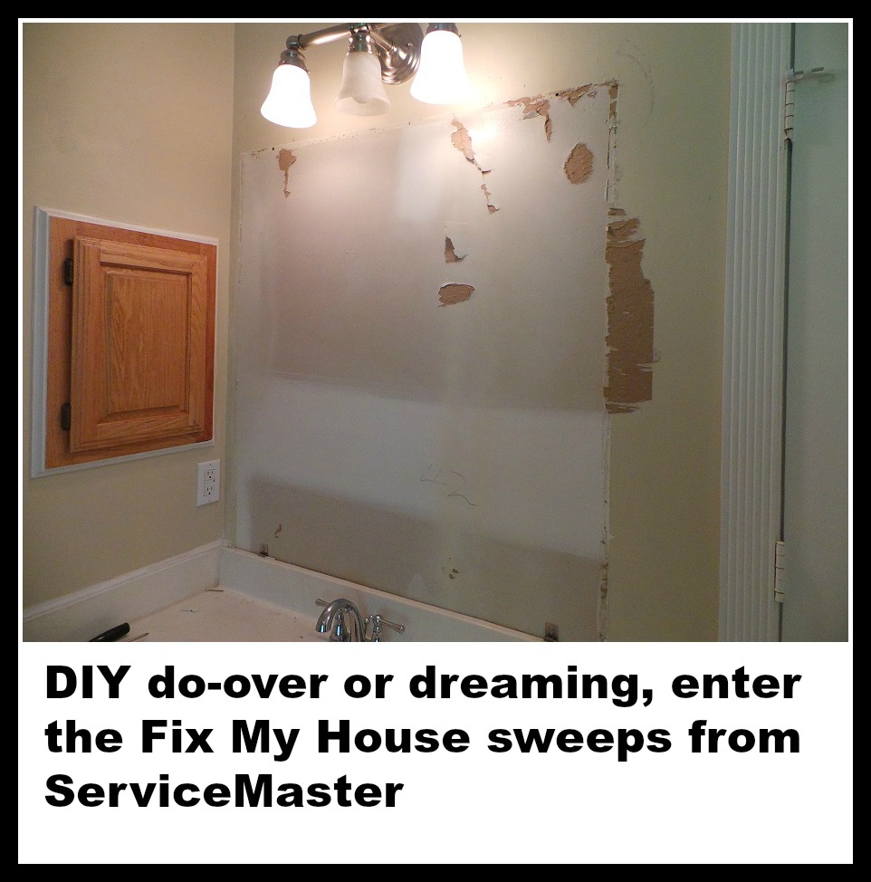 DIY do-over or dreaming, enter the #FixMyHouseSweeps from ServiceMaster