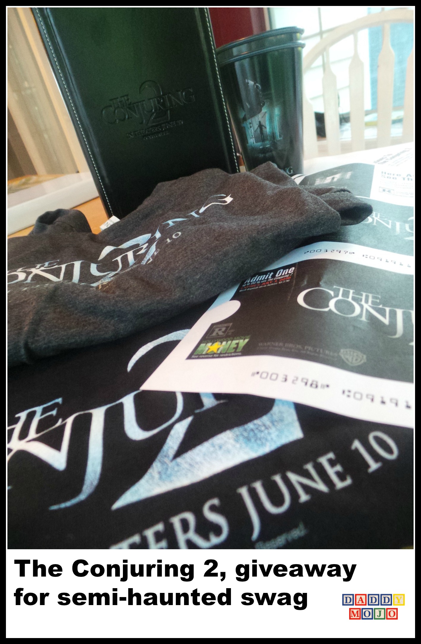 The Conjuring 2, giveaway for semi-haunted swag