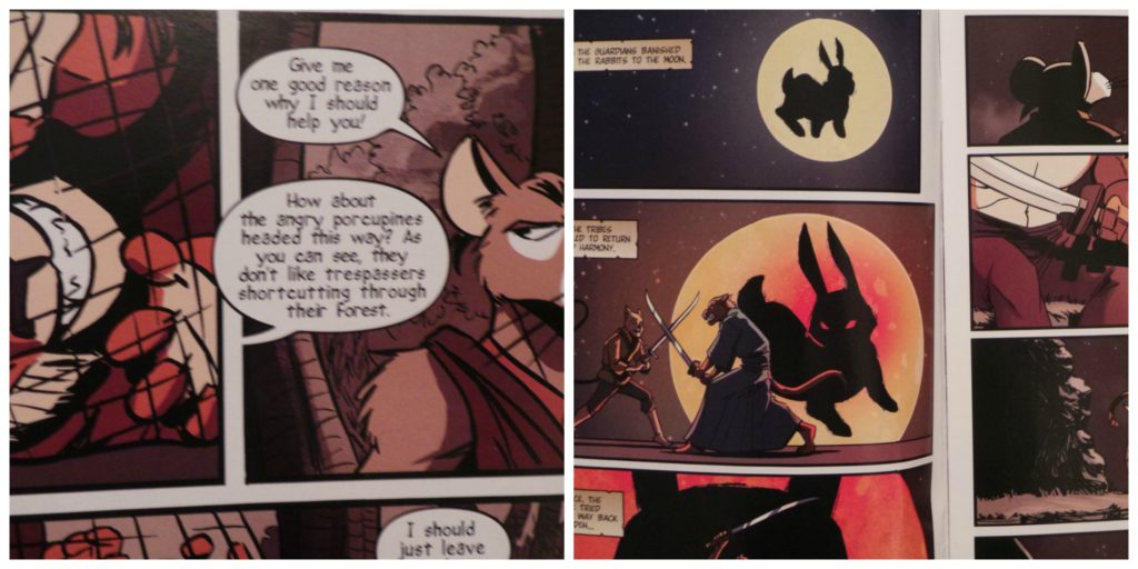 The Mighty Zodiac is big action, all ages comic with heart and vocabulary