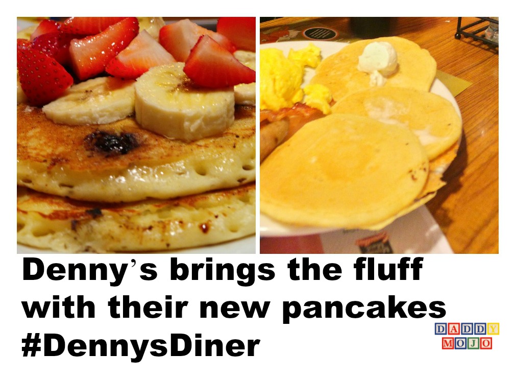 Denny’s brings the fluff with their new pancakes #DennysDiner