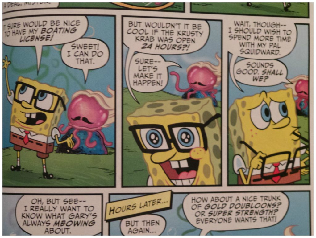 SpongeBob, SpongeBob Comics, SpongeBob Comics #58, comic books, son, Patrick,   