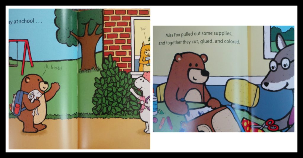 Bears big day, salina yoon, read, book, back to school, pre-k, bear, floppy