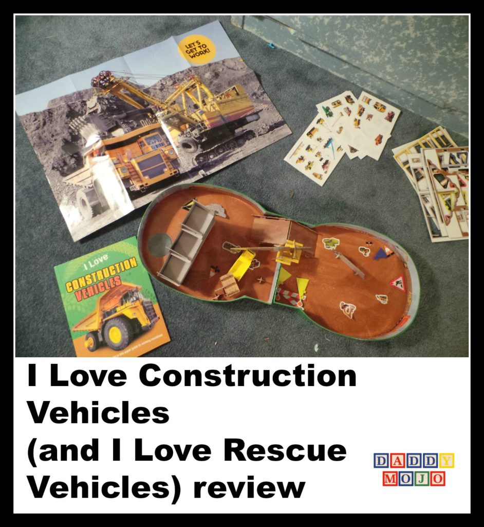 I love construction vehicles, I love rescue vehicles, review, gift, 