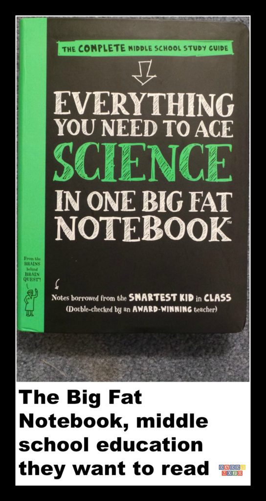 The big fat notebook, science, STEM, education, students, math, English, science, history, wimpy kid, brain quest 