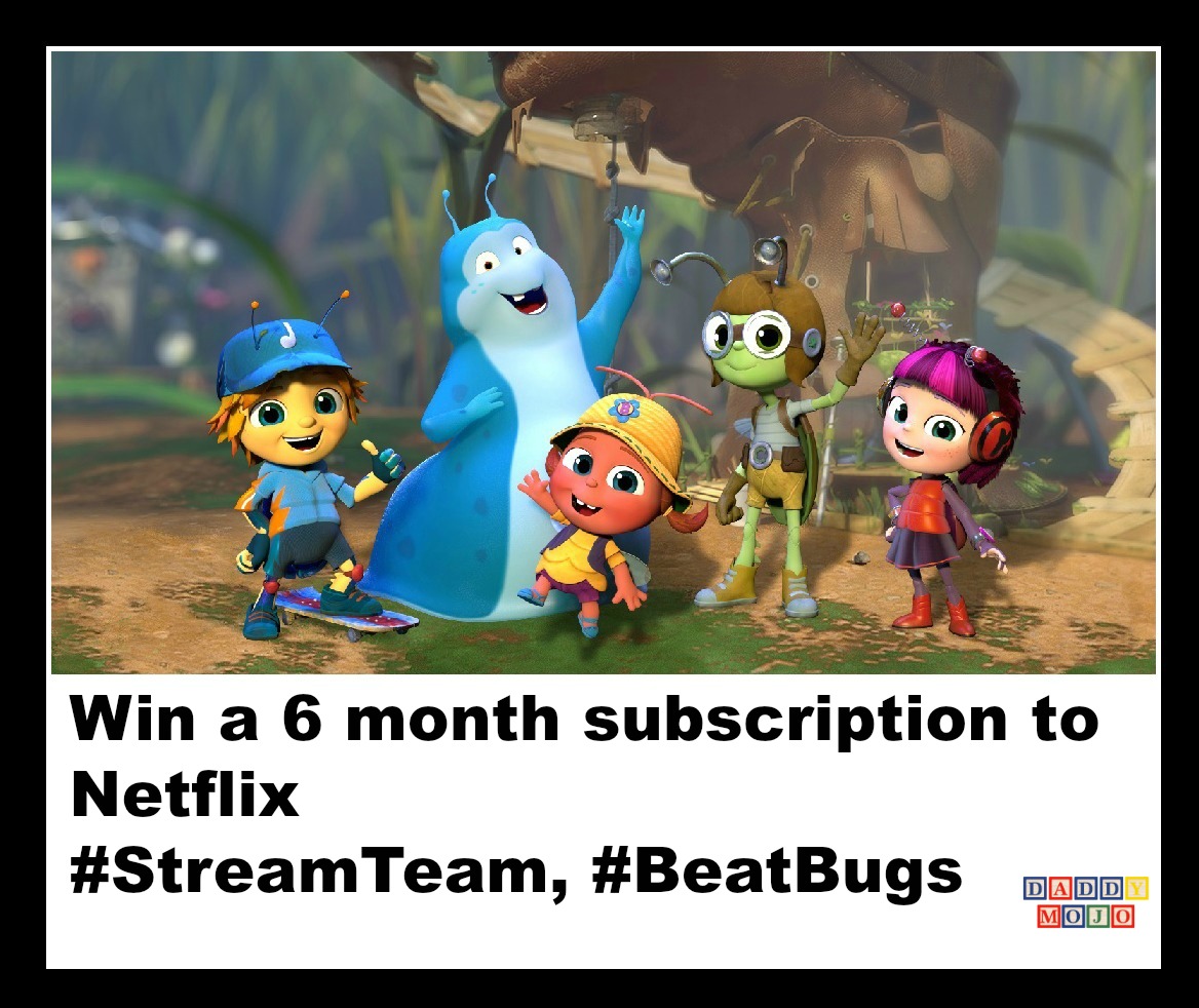 Win a 6 month subscription to Netflix #StreamTeam, #BeatBugs