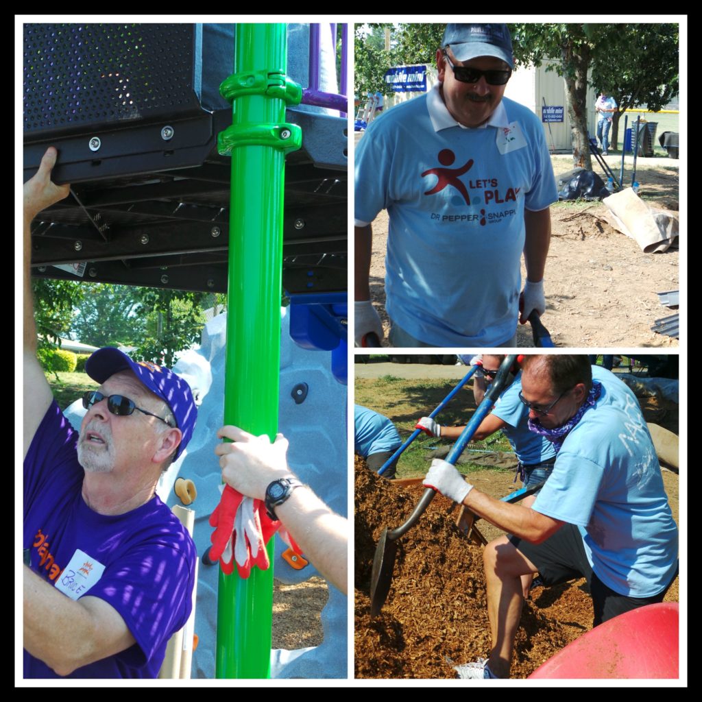 Playground, East Point, KaBOOM!, Let’s Play, play, rock wall, construction, family, neighborhood. 