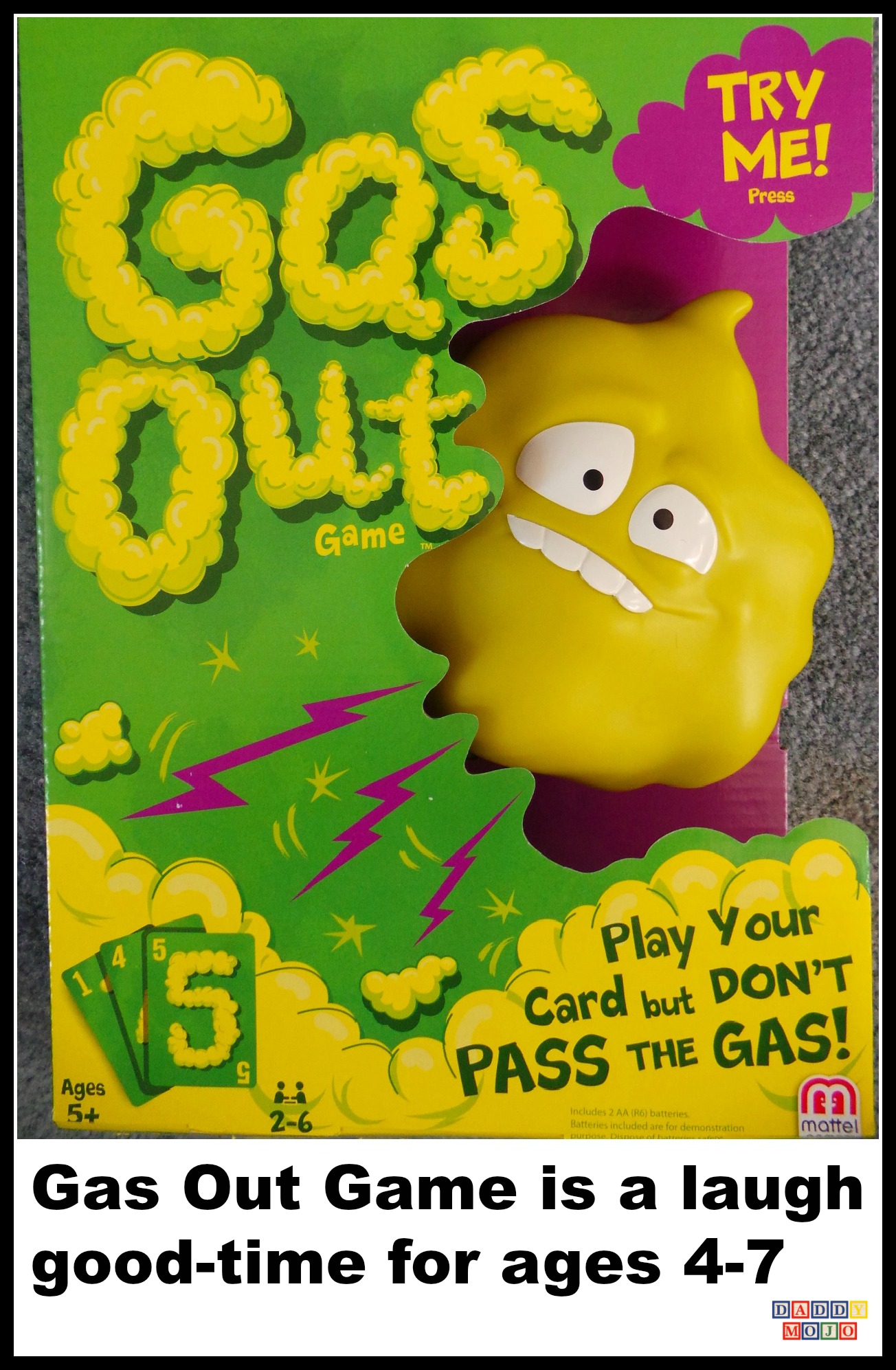 Gas Out Game, Gas Out, classic, game, fart, guster