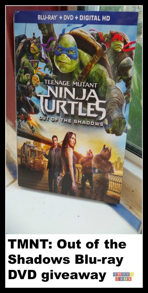 TMNT, Out of the Shadows, blu-ray, giveaway, action