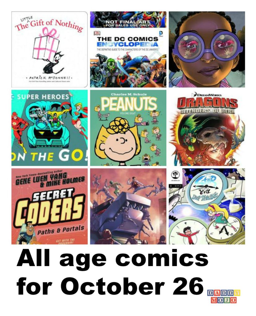 All age comics, comic books, comic book store, action cat and hero bug, star vs. the forces of evil, peanuts, dc superheroes, KISS, future quest, moon girl and devil dinosaur, 