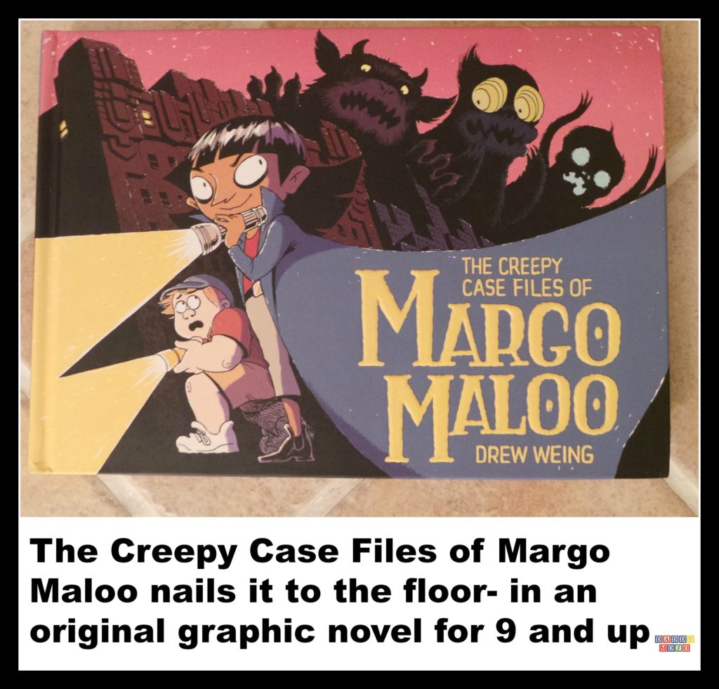 The Creepy Case Files of Margo Maloo, graphic novel, spooky, monsters, Charles weing, echo city.