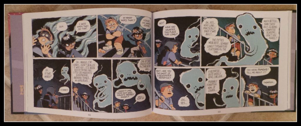 The Creepy Case Files of Margo Maloo, graphic novel, spooky, monsters, Charles weing, echo city.