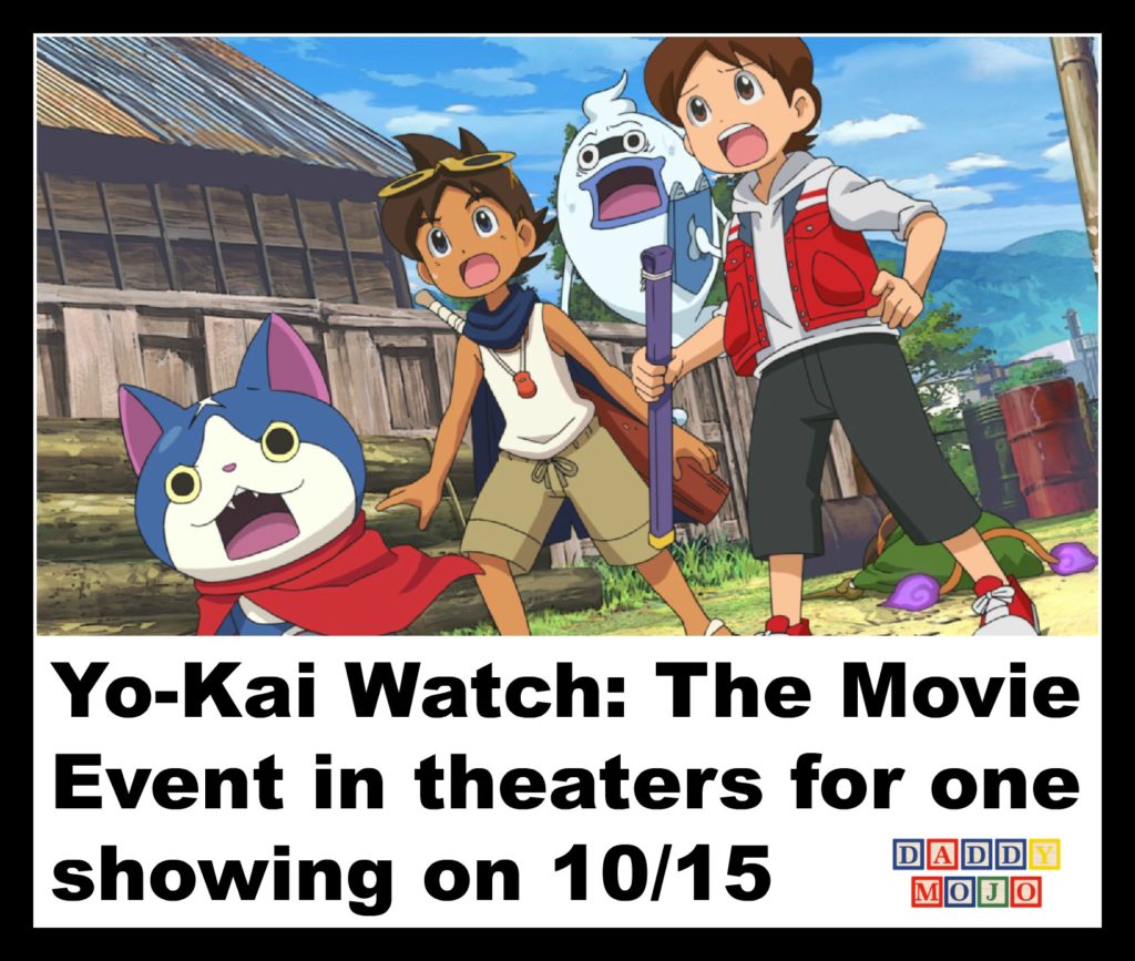 Yo-kai, yo-kai watch the movie, fathom events, theater, movie