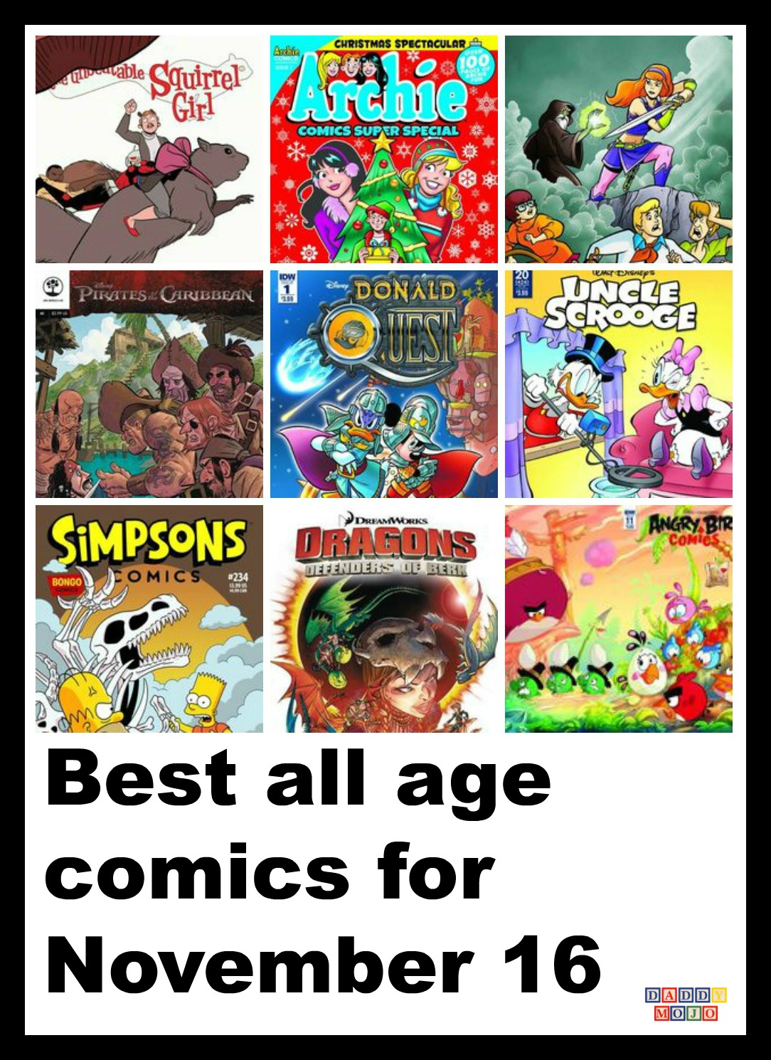 All age comics, best all age comics, comic books, Donald duck, comics, doctor who, kong, he man thundercats