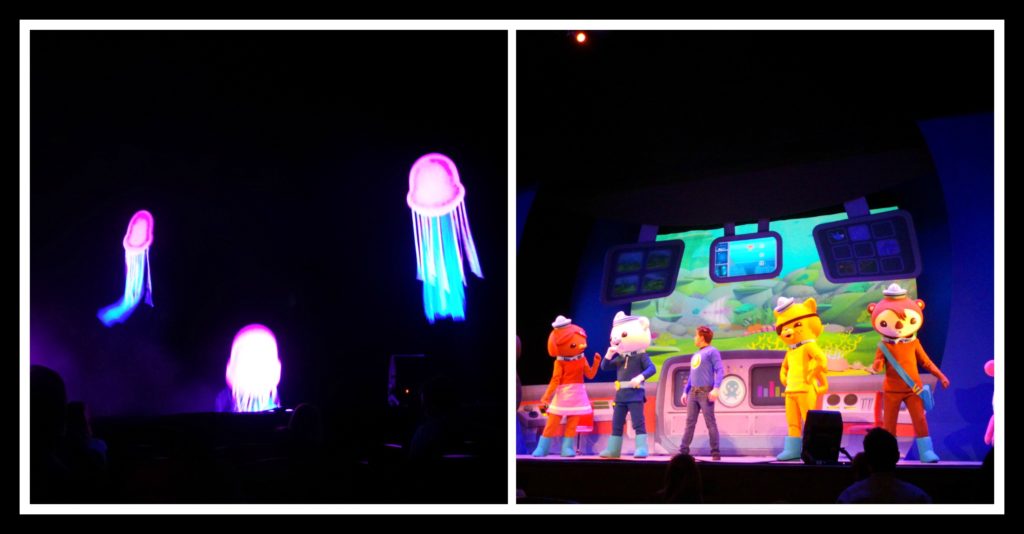 Octonauts live, puppets, tweak, captain barnacles, midnight zone