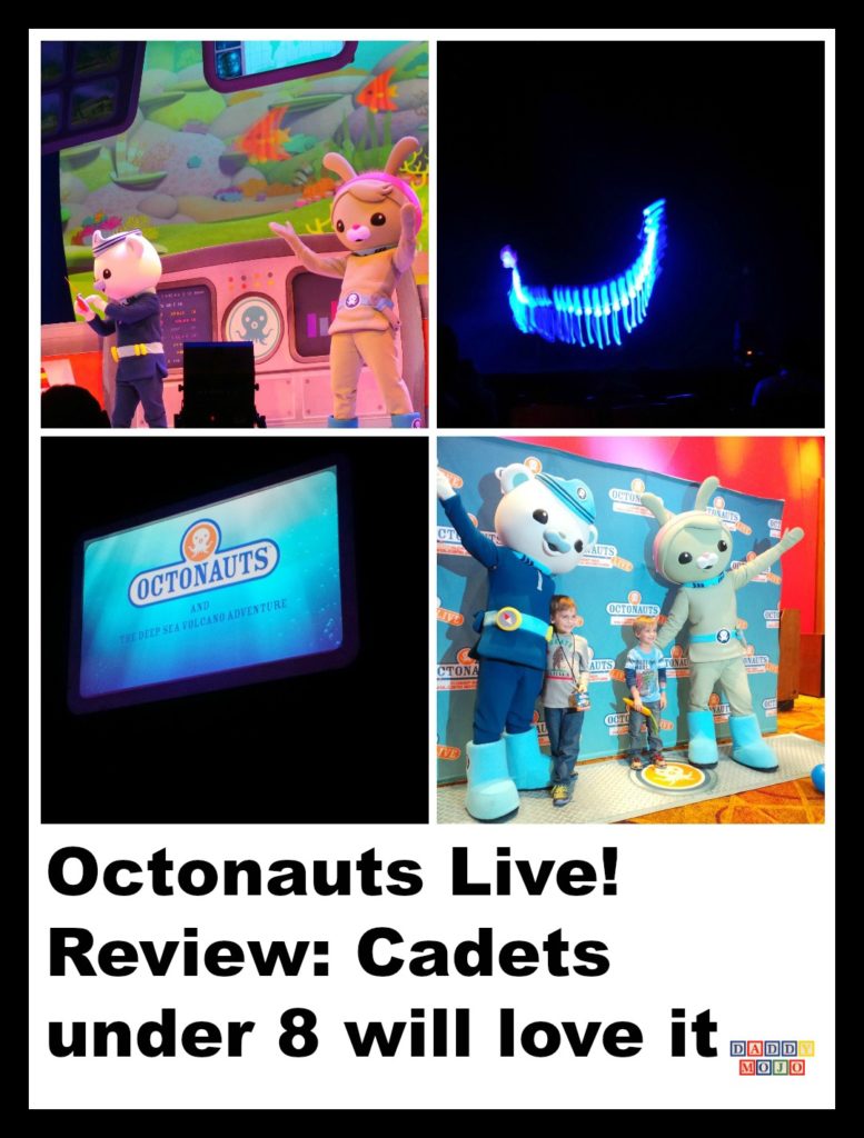 Octonauts live, puppets, tweek, captain barnacles, midnight zone