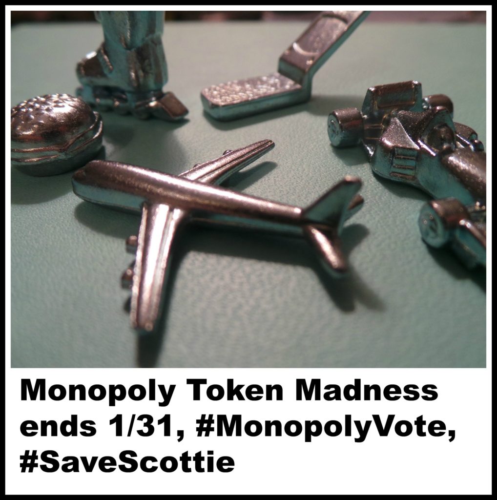 Monopoly, save Scottie, Scottie, token