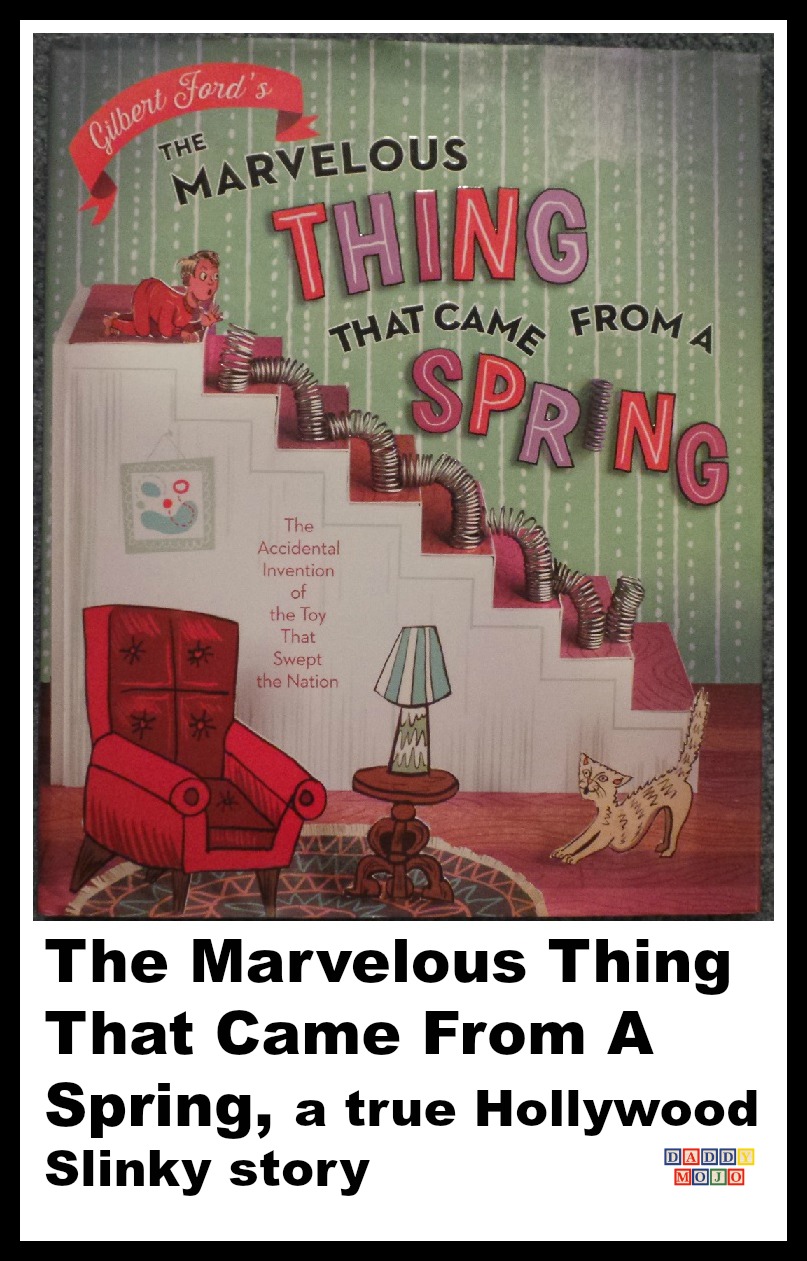 The Marvelous Thing That Came From a spring, slinky, Betty James, Richard James, toy, artwork, gilbert ford