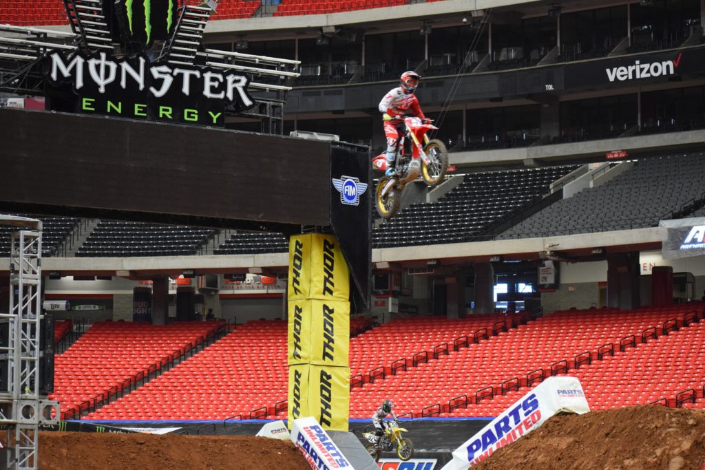 Motofest, supercross, arenacross, dirt bikes, Atlanta, arenacross racer