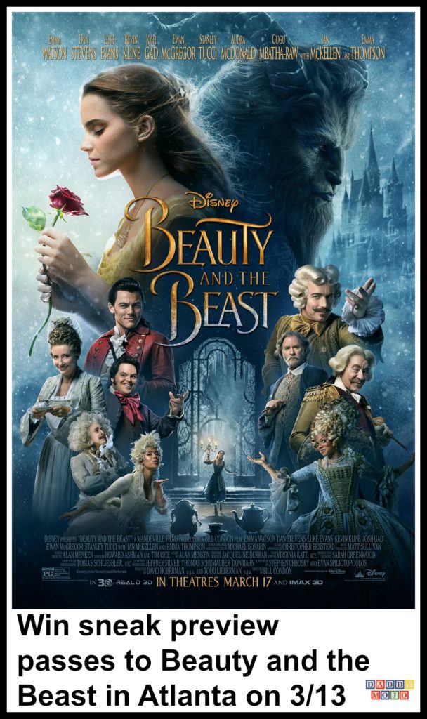 Beauty and the beast, preview passes to beauty and the beast, Disney Corporation, film