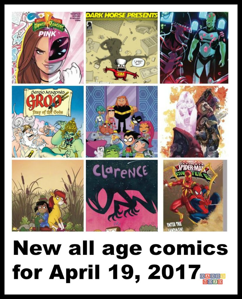 Dark crystal, boom studios, teen titans go, dc comics, justice league, power rangers, justice league power rangers, dark horse, dark horse presents, too much coffee man, Shannon wheeler, mega princess, princess, all age comics, 