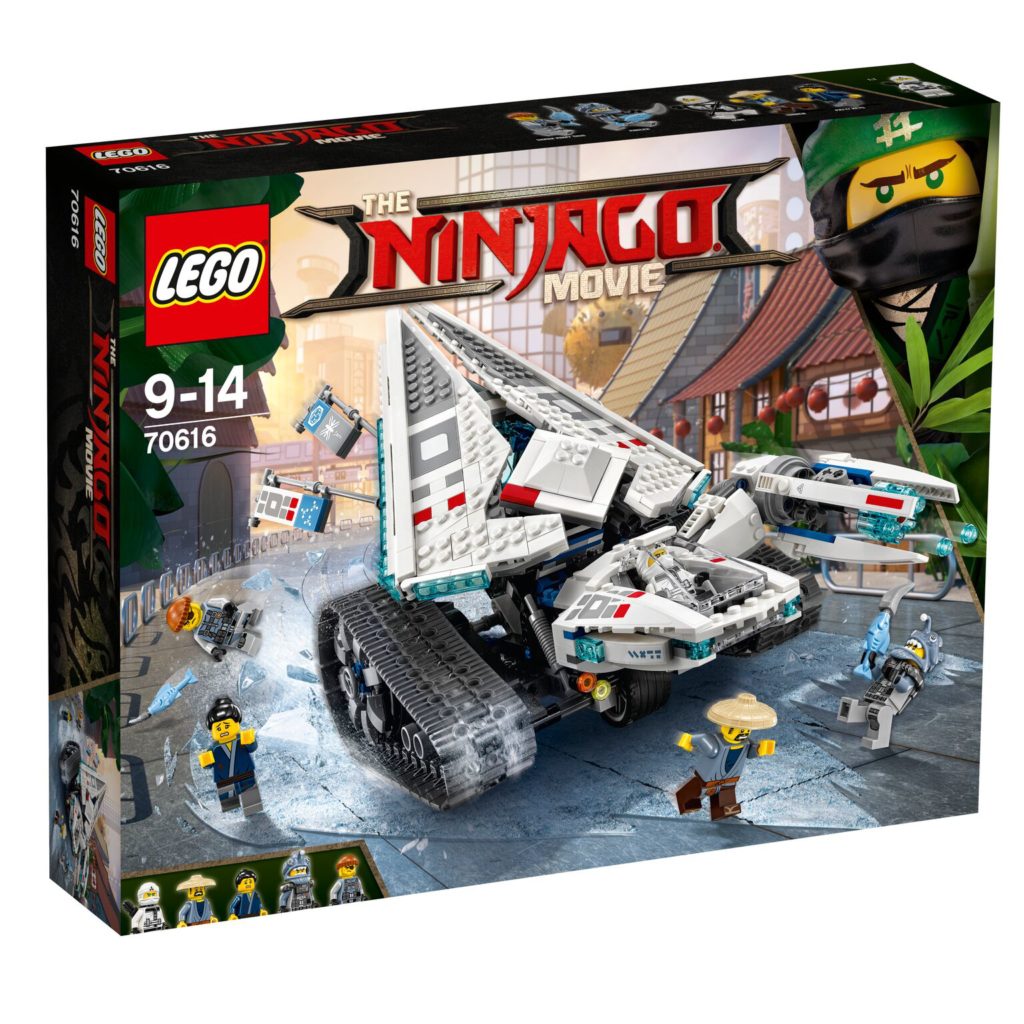 LEGO, LEGO NINJAGO Movie, The LEGO NINJAGO Movie, Flying jelly sub, Destiny’s bounty, garmadon, the green ninja,garma mech man, ice tank,